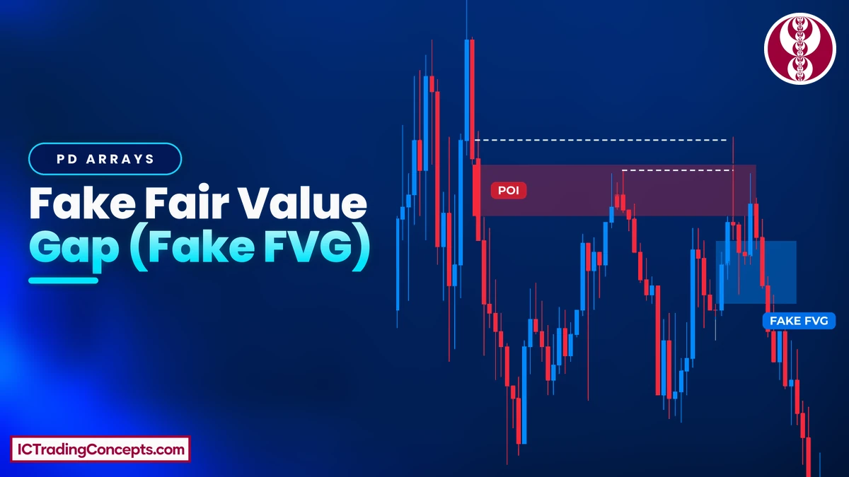Fake FVG (Fake Fair Value Gap); Manipulation Gap Into a POI + Free PDF