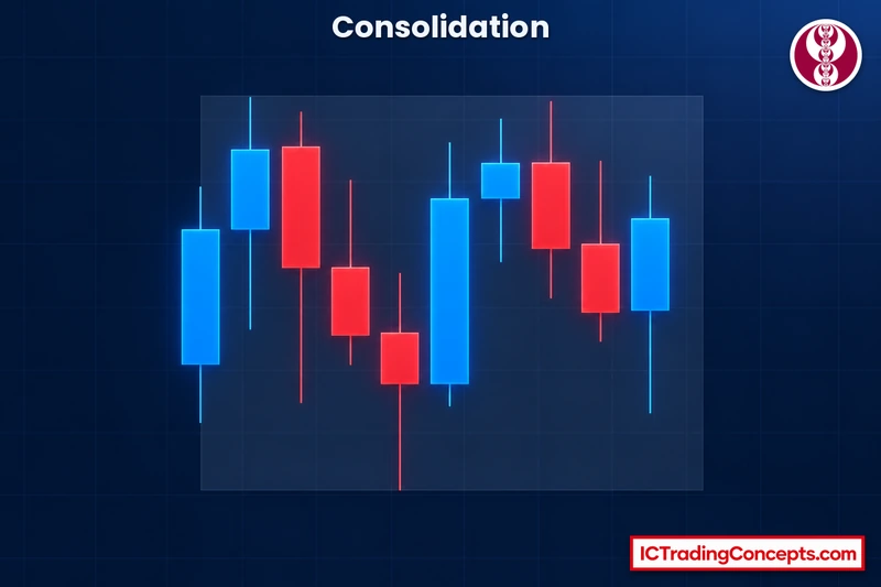 Failure to manipulate setup: consolidation range with a clear high and low